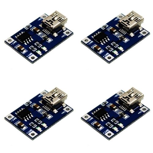 4pcs tp4056 mini usb lithium battery charging board battery charger module 5v 1a for sale