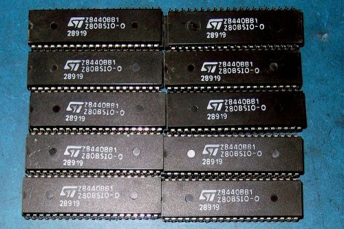 20PC Z80B-SIO - Z80 SERIAL I/O PERIPHERAL LOT - PDIP40