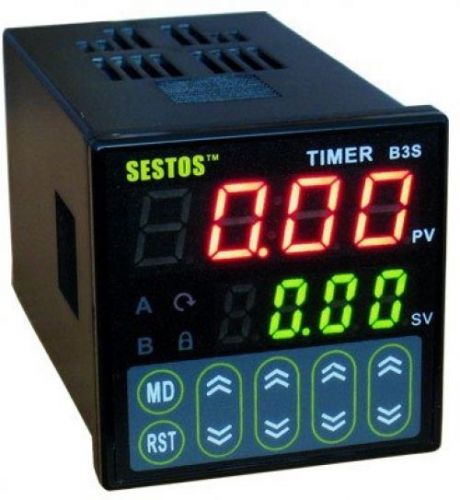 Sestos digital quartic timer relay switch 100-240v omron relay ce ac100-240v b3s for sale