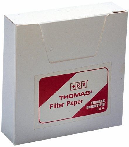 Thomas 6130-1100 qualitative filter paper, 6 micron, grade, 11cm diameter (pack for sale