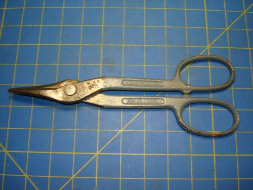 WISS V-10 DROPPED FORGE SOLID STEEL SHEARS SHARP EXCELLENT WORKING CONDITION