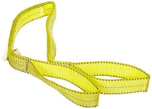 Indusco 77865651 type 3 nylon flat eye synthetic sling, 2 ply, 6400 lbs vertical for sale