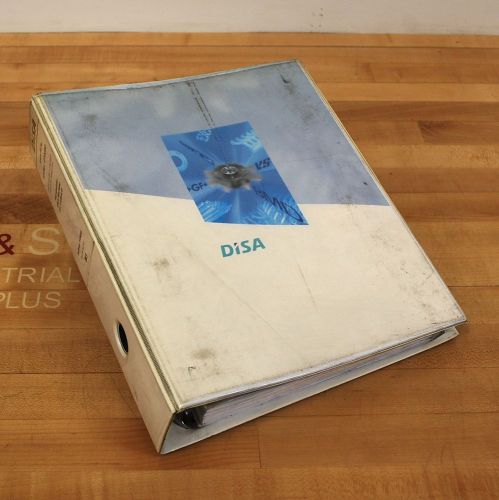 DISA DS 1-438A/D ID No. 010280 Manipulator Blast Machine Components Manual