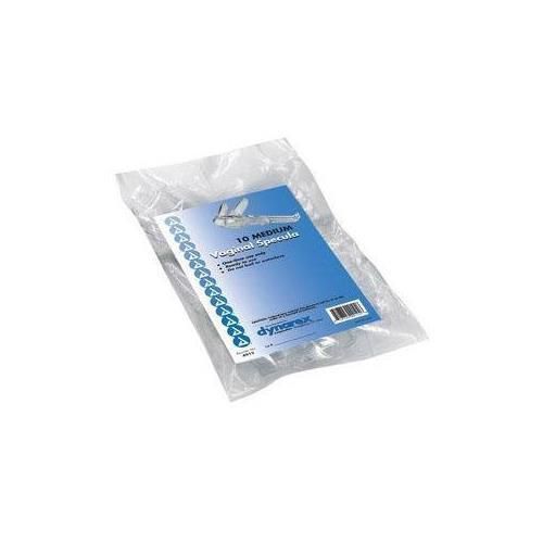 Dynarex Plastic Disposable Vaginal Speculum- Medium Pk/10