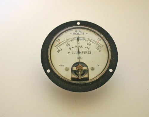 Vintage Marion Electrical Milliampheres Meter