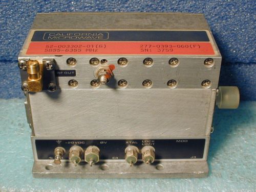 5.9--6.4 ghz pll brick oscillator,  with 100.000 mhz xtal (non-sc cut) for sale