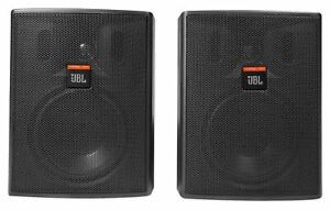 Pair JBL Pro CONTROL 25AV 5.25&#034; 60 Watt 70v Indoor/Outdoor Commercial Speakers
