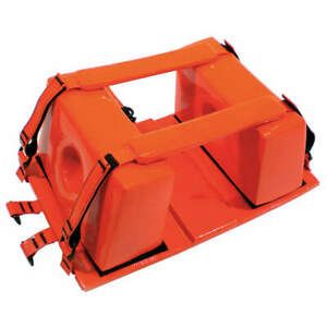 MEDSOURCE MS-91000 Head Immobilizer,10-1/2x16x6-1/2,Orange