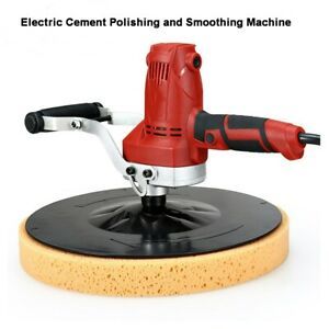 0-200RPM 850W Electric Hand-held Cement Mortar Floor Polishing Smoothing Machine