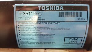Genuine Toshiba T-3511D-C Cyan Toner for e-Studio 3511 4511 281c 351c 381c 451c
