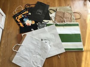 17 VNTG Store Paper Shopping Gift Bag Neiman Marcus Diesel Prada Kate Spade Kors