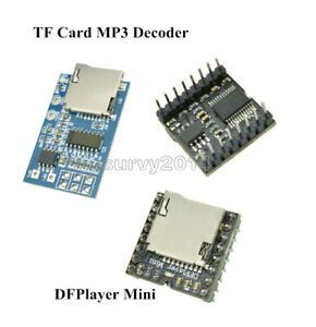 TF Card U Disk Mini MP3 Decoder Player WMV Audio Voice Module DFPlayer GPD2846A