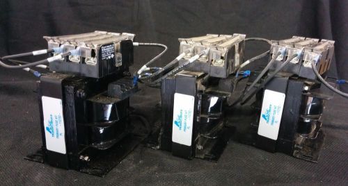 Lot of Three! (3) ACME ELECTRIC TB-81213 INDUSTRIAL CONTROL TRANSFORMERS