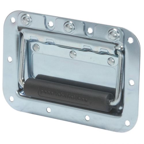 Penn-elcom h7154z spring flex cabinet handle zinc (12) for sale