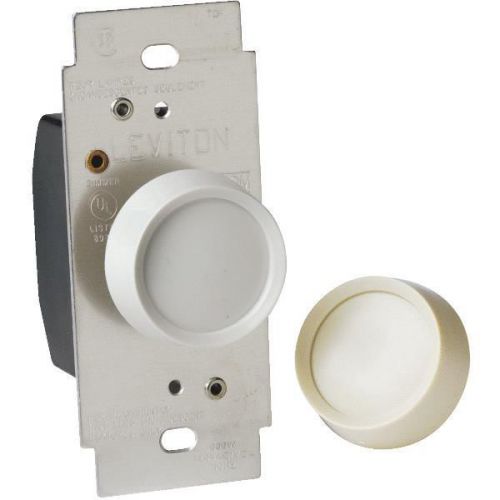 Leviton C36-06681-0TW Rotary Dimmer Switch-LT ALM PUSH DIMMER