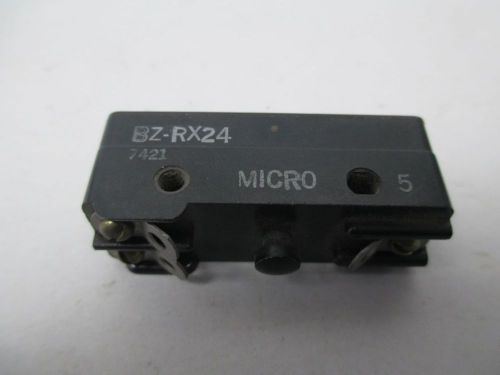 NEW MICRO SWITCH BZ-RX24 LIMIT SWITCH 480V-AC D281105