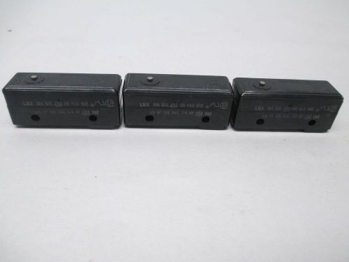 LOT 3 NEW MICRO SWITCH B-R6 SWITCH D287021