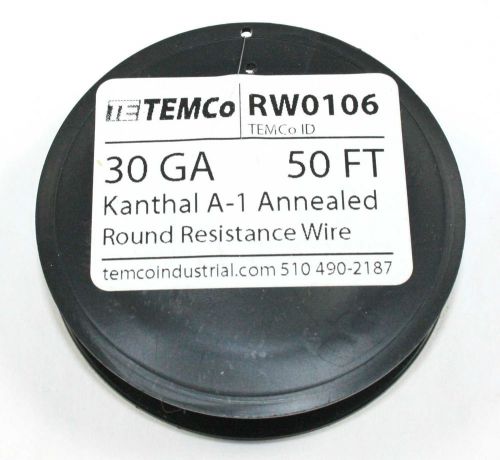 Kanthal a-1 wire, 50 ft spool -  30gauge   ( rw0106 ) for sale