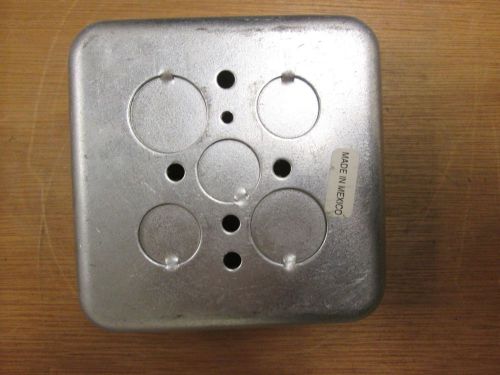 Raco  Outlet Box  247  Size 4-11/16&#034;  1-1/2&#034; deep square  box of 25  New Surplus