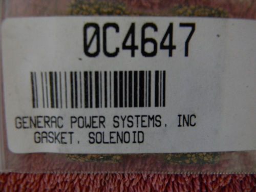 New GENERAC GENERATOR Solenoid Gasket   #OC4647