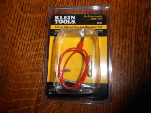 Klein Tools 56104 3 Pc Fish and Glow Rod Attachment Set Free shipping USA