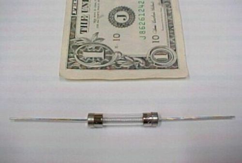 25 buss bk/mdl-v-2 slow blow time lag fuse solder leads 2a glass electronics new for sale