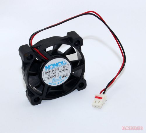 Nonoise cooling fan g4010l12d 12v 0.1a x1pcs for sale