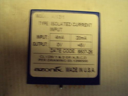A131 Azonix Isolated Current Input 4-20ma out: 0 to +5V