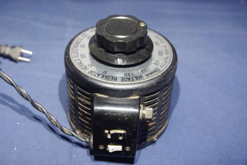 One Herald Electric Co Voltage Regulator (Variac Type) Model T-47A
