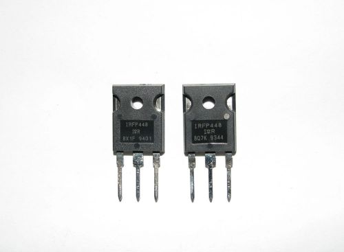 2 NOS IRFP448 DIODES TRANSISTORS AUDIO AMPLIFIER SWITCHING