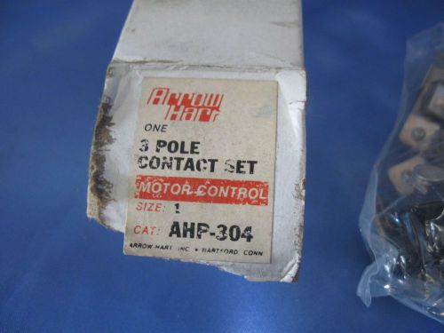 Arrow Hart Contact Set (AHP304) 3 pole, Size 1, New Surplus