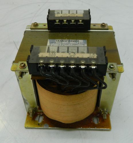 Gomi electric single phase transformer, # e2564-254-459, used, warranty for sale