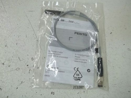 FESTO SME-8M-DS-24V-K-0,3-M8D PROXIMITY SWITCH *NEW IN A FACTORY BAG*