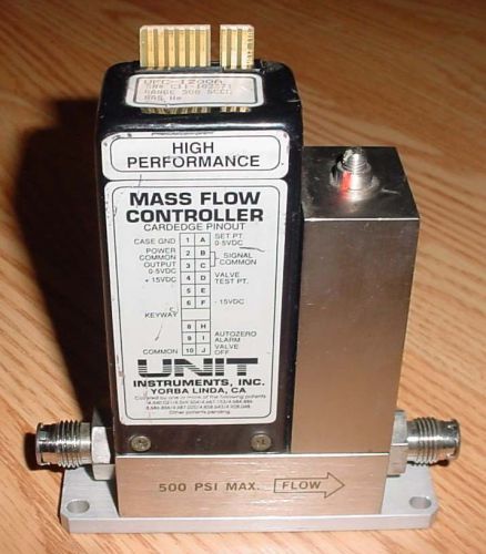 Unit ufc-1200a mass flow controller, range 500 sccm for sale