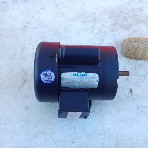 Leeson industrial electric motor 115v 1/2 hp for sale