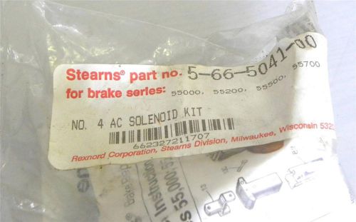 New stearns no. 4 ac solenoid kit replacement 5-66-5041-00 for sale