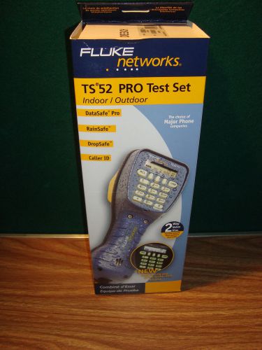 FLUKE NETWORKS TS52 PRO TEST SET ***NEW***