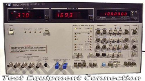 Agilent HP 4192A Impedance Analyzer