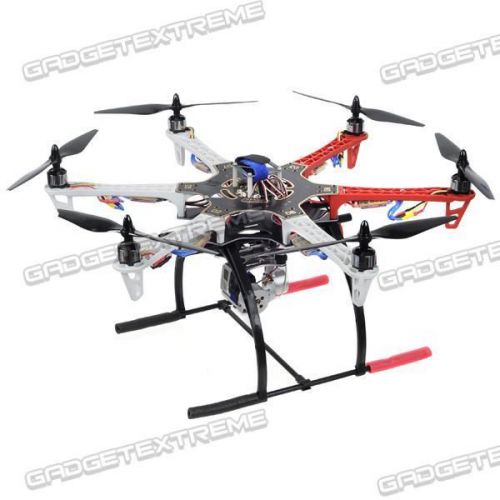 F550 arf hexacopter frame kit apm 2.6 flight board and neo-6m gps gimbal&amp;skid e for sale