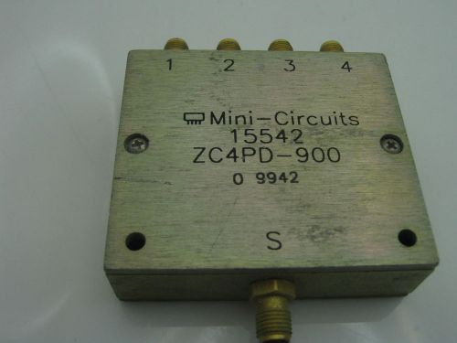 Mini circuits zc4pd-900 coaxial power splitter/ combiner for sale