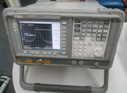 Agilent E4411B ESA-L Series 9kHz - 1.5GHZ Spectrum Analyzer. Opt. 1AX  BAS