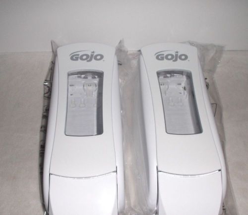 Gojo 888006 manual soap dispenser adx-12, 1250 ml capacity, white  ( set of 2) for sale