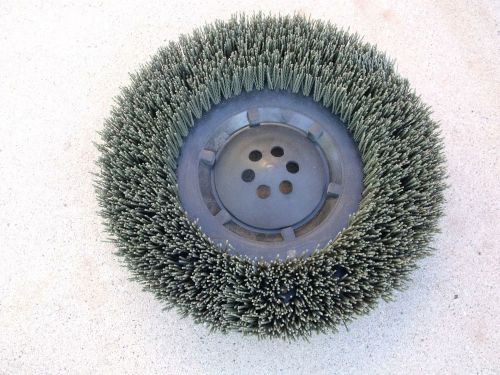 14&#034; nylo grit scrub brush for tennant automatic floor scrubbers for sale