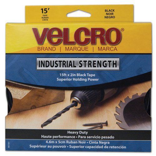 Velcro industrial strength hook and loop tape - 2&#034; width x 15 ft (vek90197) for sale
