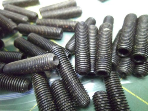5/16-24 x 1 1/4 socket set screws cup point (qty 42) #55909 for sale