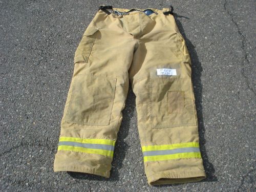 38x30 pants firefighter turnout bunker fire gear - firegear inc.....p554 for sale