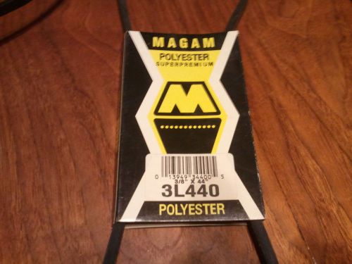 Mangam 3L440 BELT Polyester, 3/8 x 44