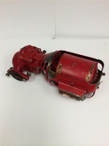 Bell grossett electric motor 106189 &amp; 100 series liquid booster 53370 pump for sale
