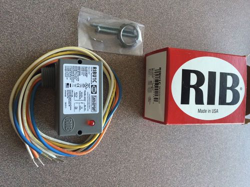 Brand new ribu1c enclosed relay 10amp spdt 10-30vac/dc/120vac for sale