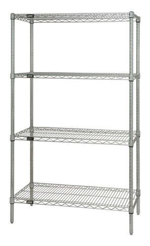 New 72&#034;H Quantum Storage Retail Shelving Unit - Complete 1 Box Package